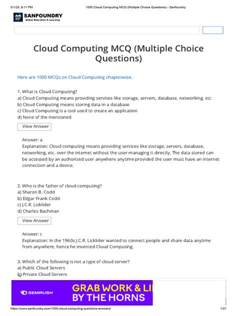 a large gambling company needs to be able|Cloud Computing MCQ .